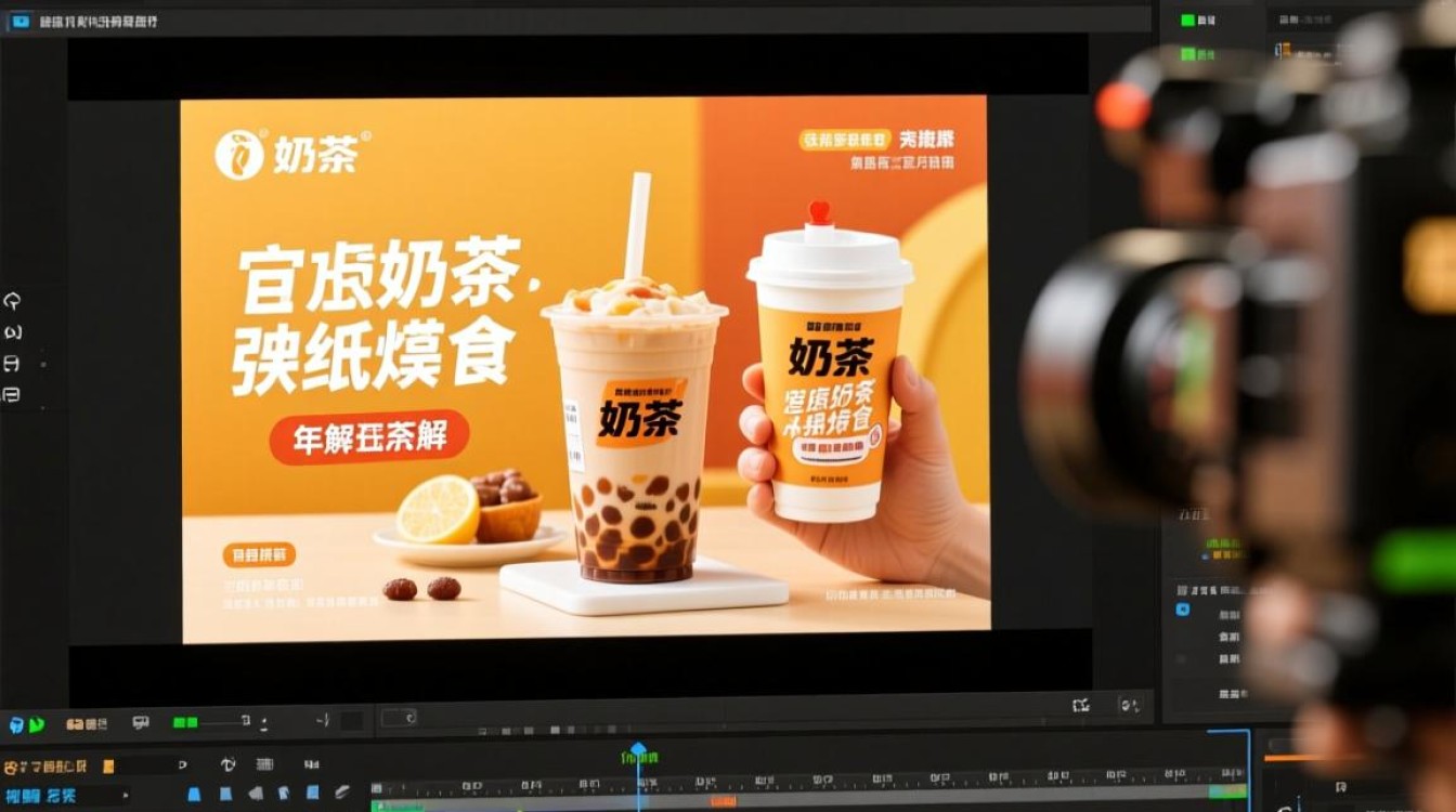 如何巧妙剪辑奶茶宣传视频，打造吸睛效果？-图3