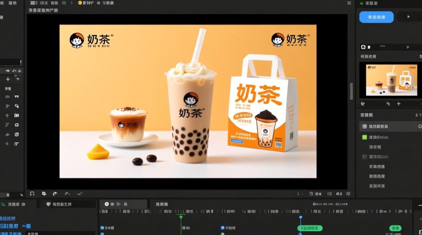 如何巧妙剪辑奶茶宣传视频，打造吸睛效果？-图2
