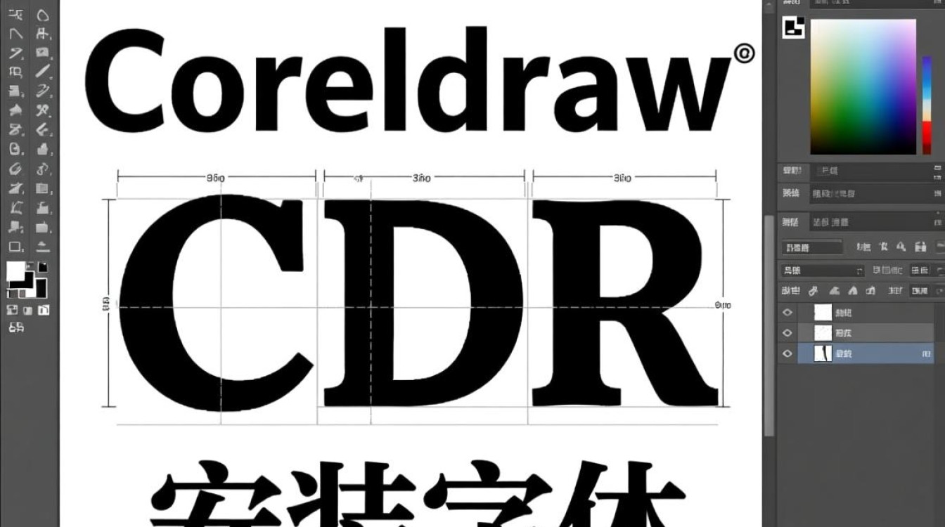 如何正确安装字体到CDR软件中，确保字体使用无障碍？-图2