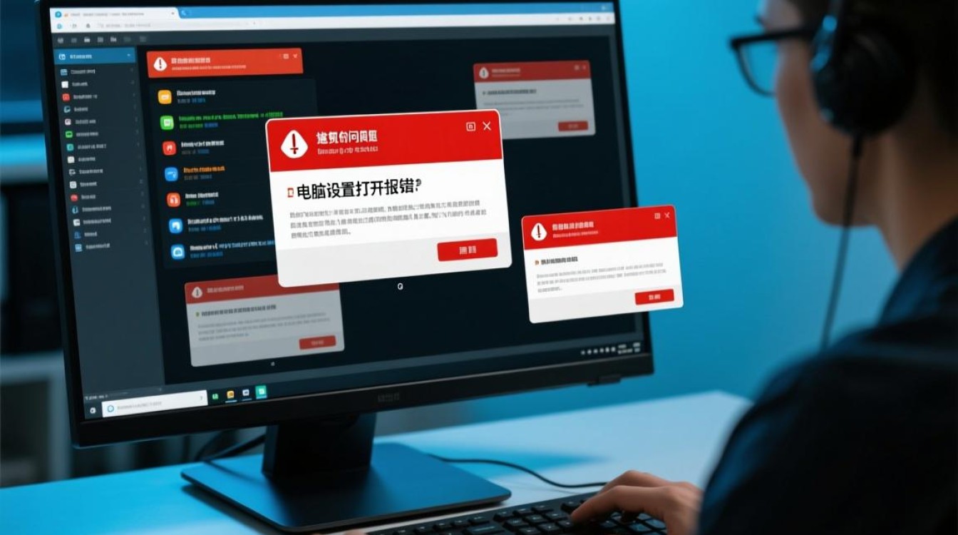 电脑设置打开频繁报错，是系统故障还是操作失误？快速排查方法揭秘！-图1