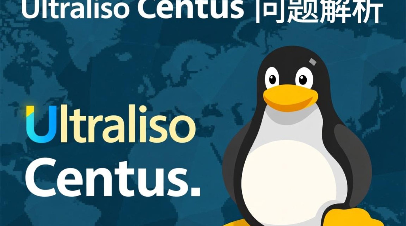 CentOS系统使用ultraliso时遇到了哪些具体问题？-图1