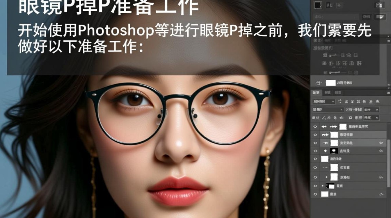 如何巧妙地运用技巧，将眼镜在照片中彻底p掉？-图3