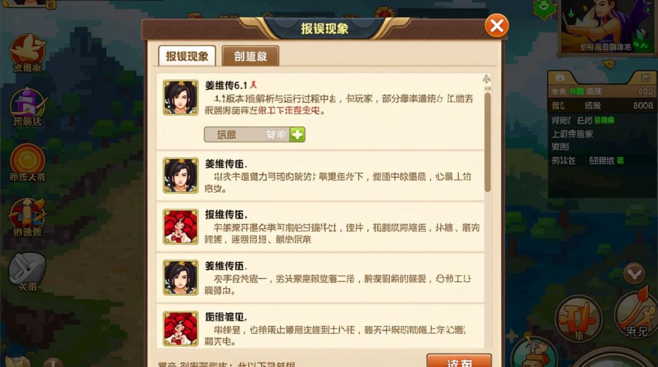 姜维传6.1版本报错频发？玩家热议，是优化不足还是系统bug？-图3