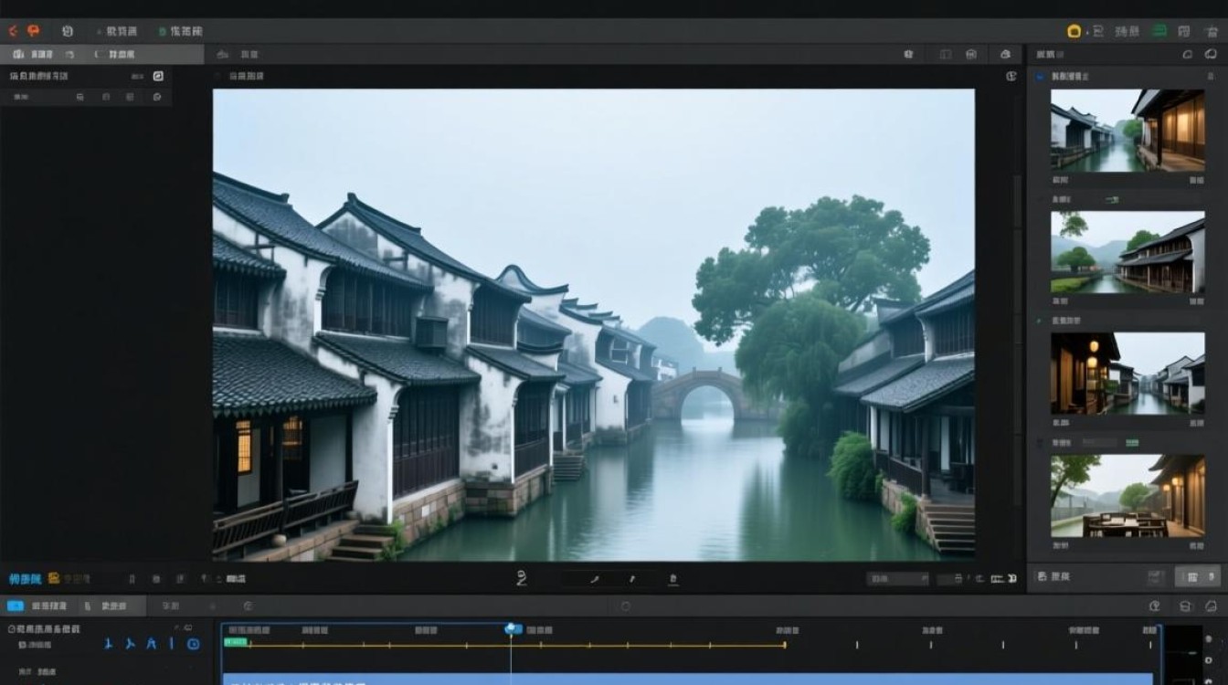 烟雨江南视频剪辑技巧解析,如何打造如诗如画的美景视频?-图3 烟雨江南视频剪辑技巧解析,如何打造如诗如画的美景视频?-图3