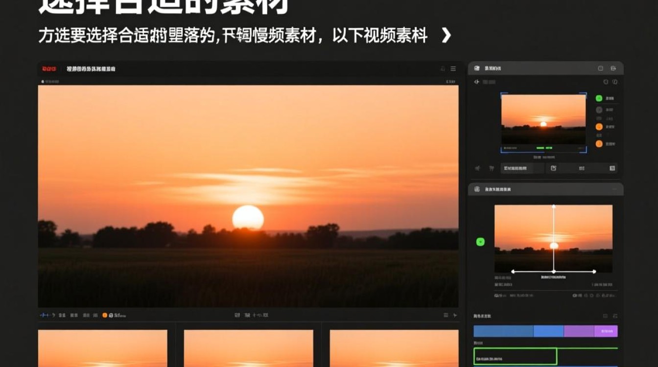 如何制作令人陶醉的落日慢速视频剪辑技巧揭秘？-图3