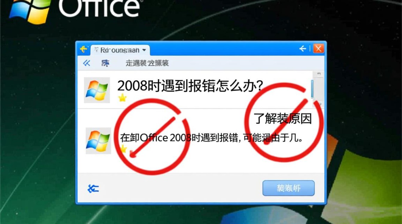 卸载office 2003时频繁报错,究竟是什么原因导致的问题?-图2 卸载office 2003时频繁报错,究竟是什么原因导致的问题?-图2