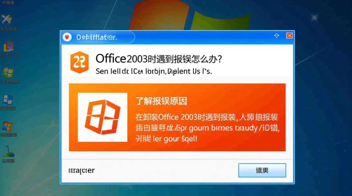 卸载office 2003时频繁报错,究竟是什么原因导致的问题?-图3 卸载office 2003时频繁报错,究竟是什么原因导致的问题?-图3