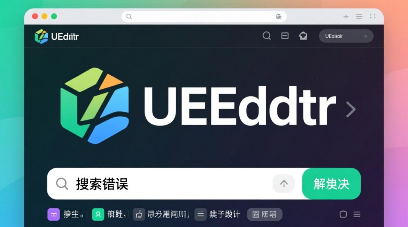 ueditor图片搜索功能屡次报错，是何原因导致，该如何解决？-图3