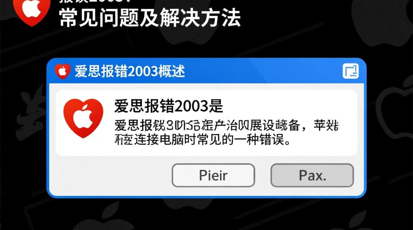 爱思报错2003背后原因揭秘，是系统bug还是其他问题？-图1