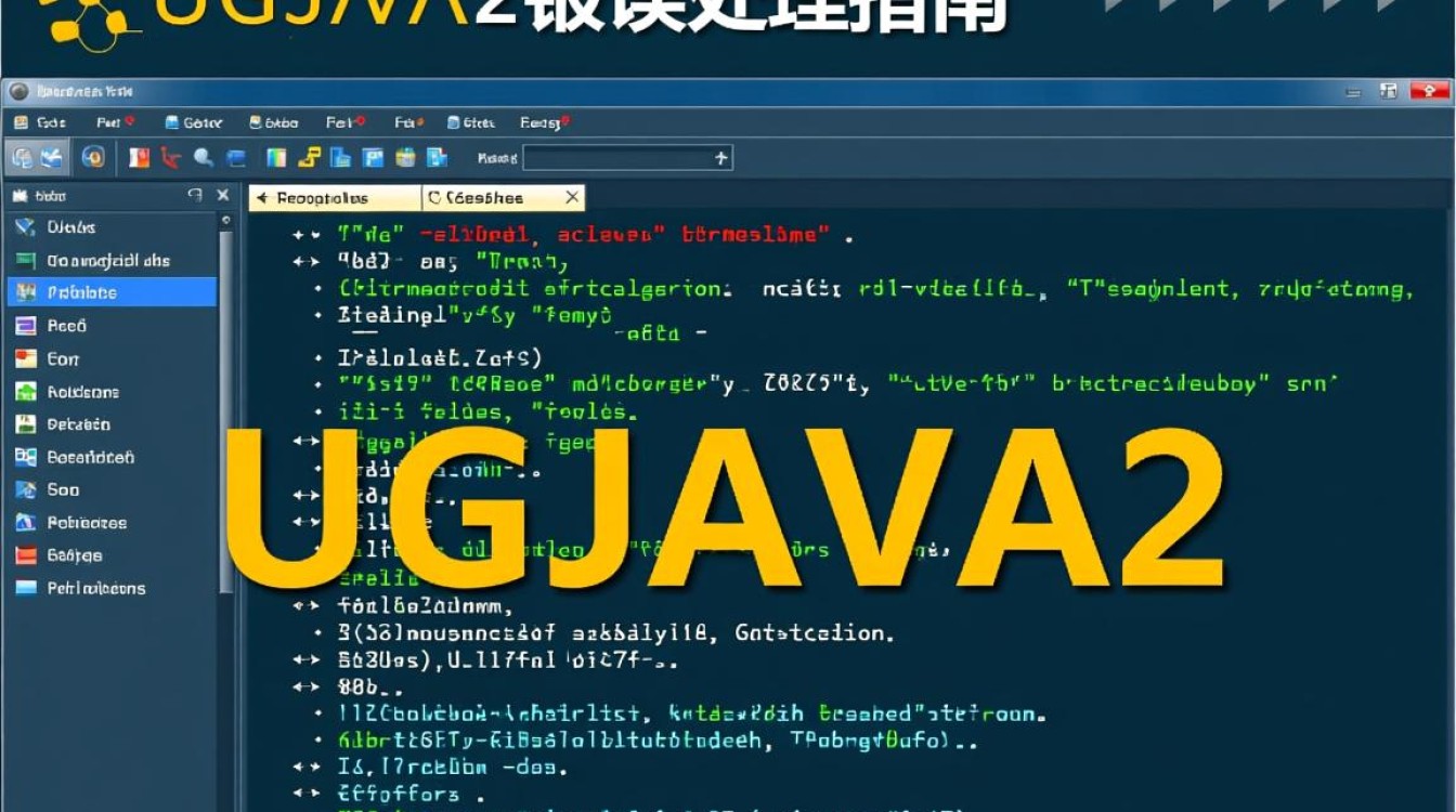 UGJAVA2报错解决方法汇总，为何我的UGJAVA2总是出错？-图1