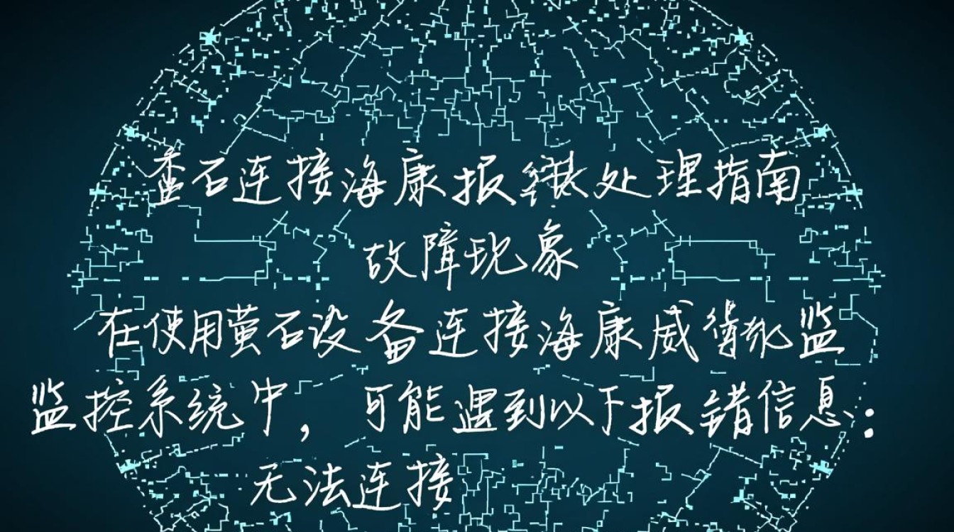 萤石连接海康设备频繁报错，究竟是什么原因导致系统不稳定？-图1