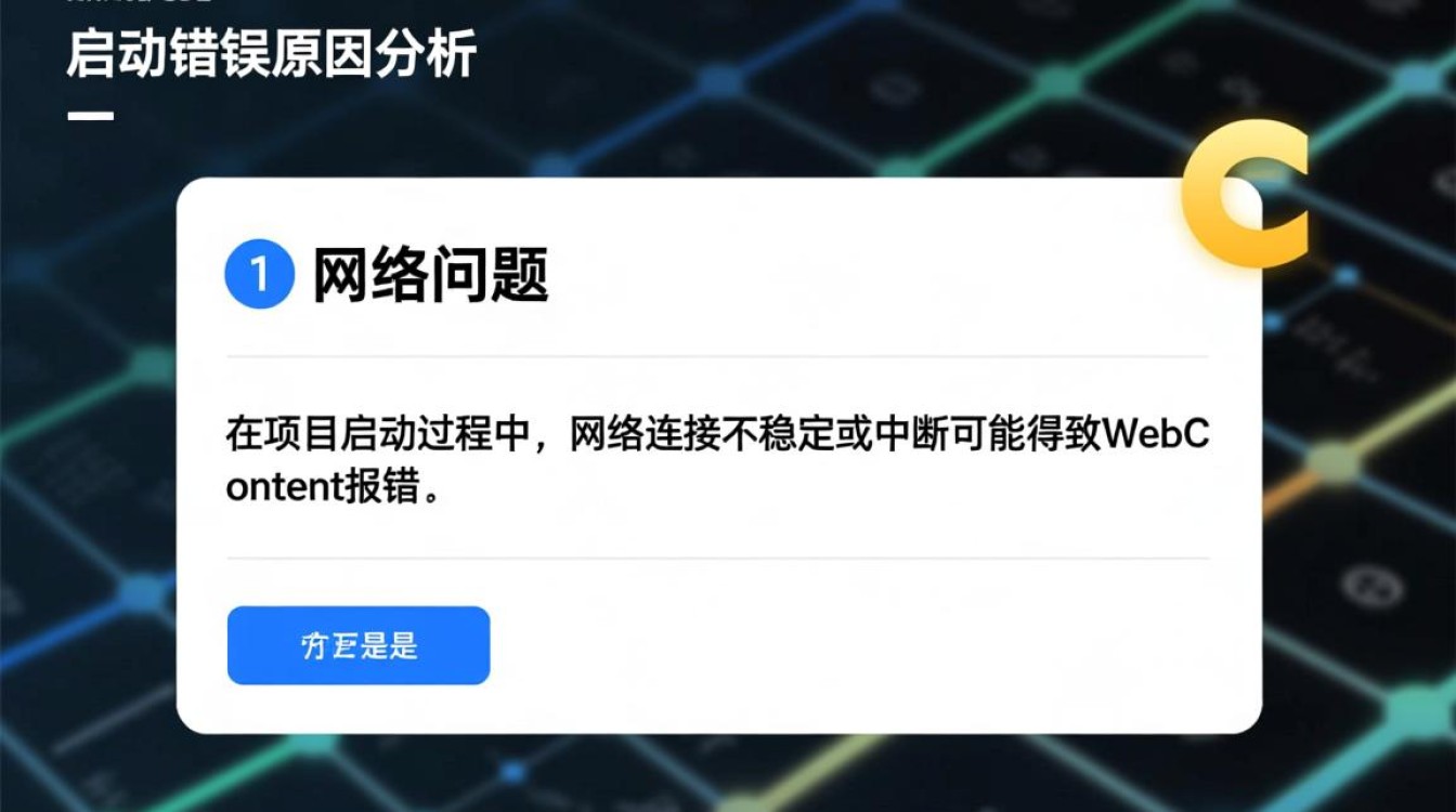 项目启动报错webcontent，是配置错误还是代码bug？快速排查指南！-图3