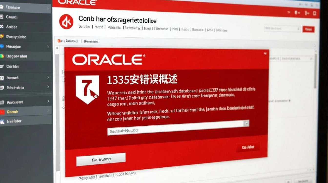 Oracle安装过程中频繁出现1335错误，原因及解决方法是什么？-图1