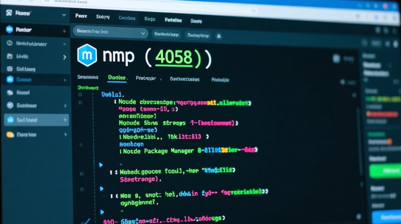 npm 报错 4058这是怎么回事？如何解决这个npm错误代码？-图1