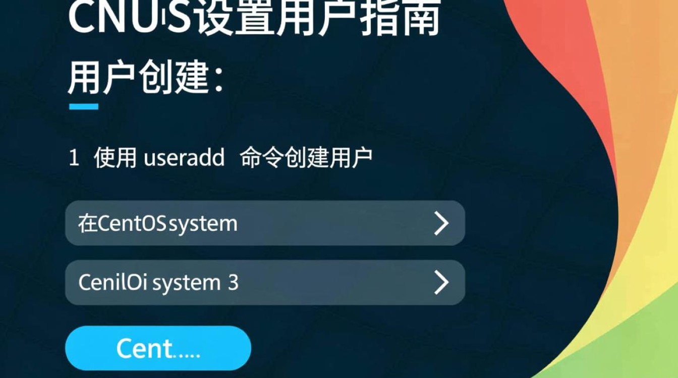 CentOS设置用户时，有哪些常见问题或步骤需要特别注意？-图1