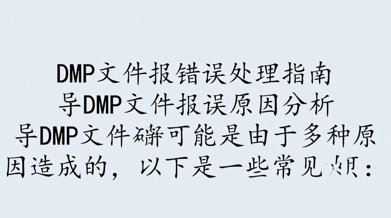导dmp文件报错？揭秘常见问题及解决方法！-图2