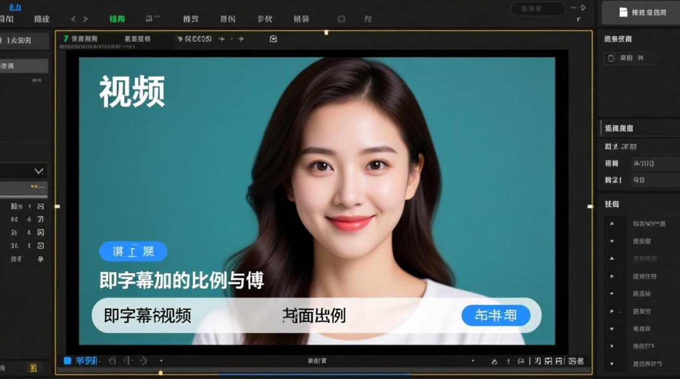 视频剪辑中字幕比例如何调整以达到最佳显示效果？-图2