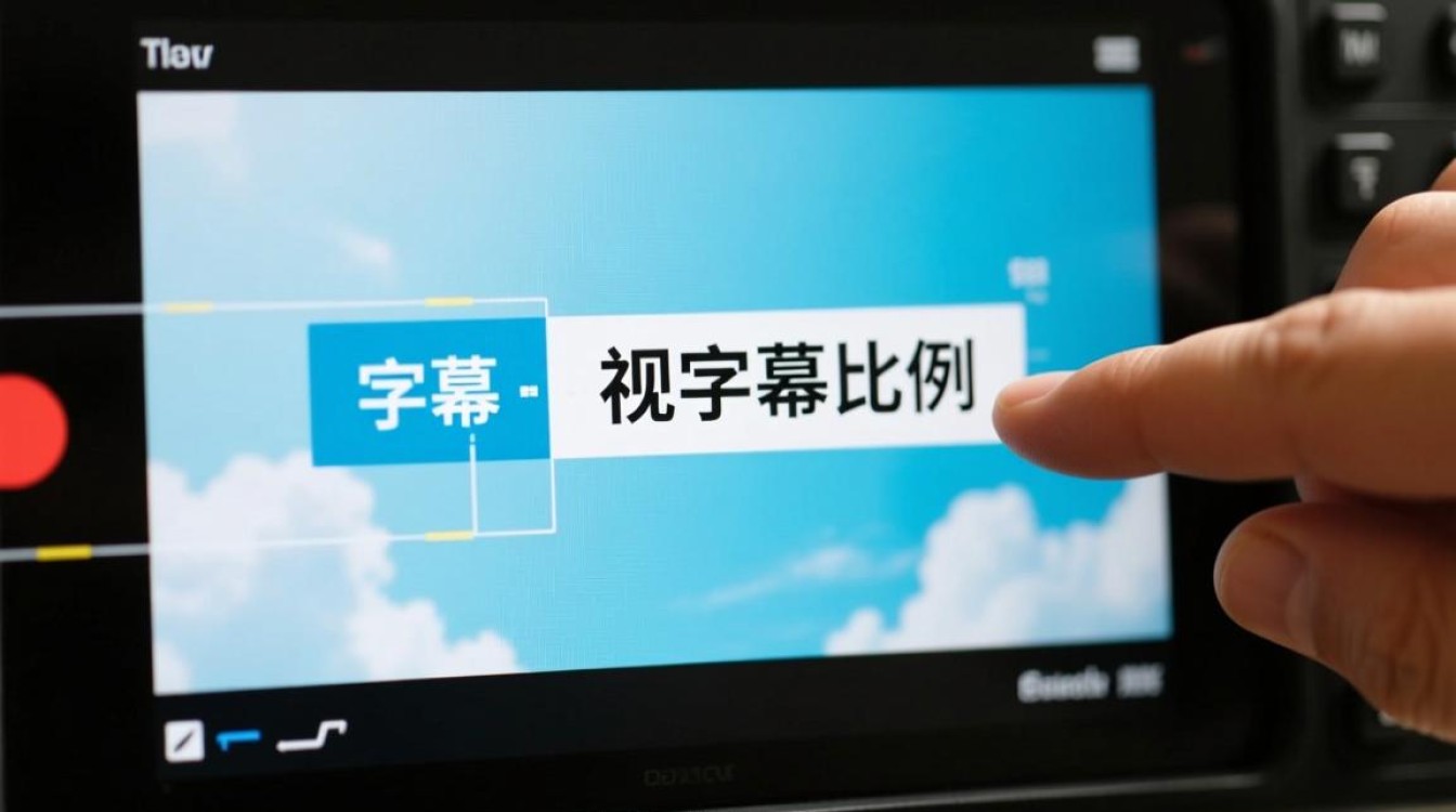 视频剪辑中字幕比例如何调整以达到最佳显示效果？-图3