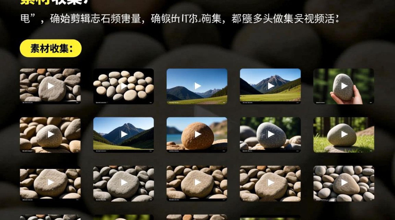 如何制作石头视频剪辑教程？详细步骤与技巧分享！-图1
