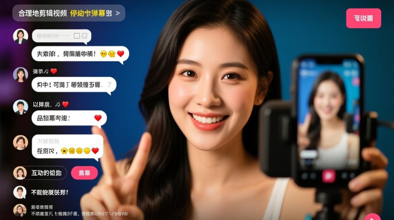 剪辑视频时如何巧妙添加停顿与弹幕效果？-图3