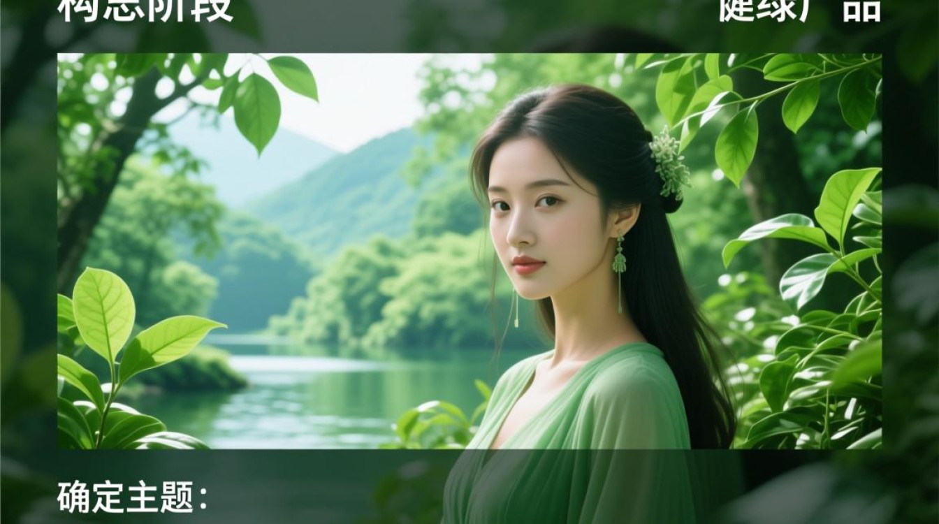如何巧妙剪辑青绿美人视频，打造清新自然视觉体验？-图1