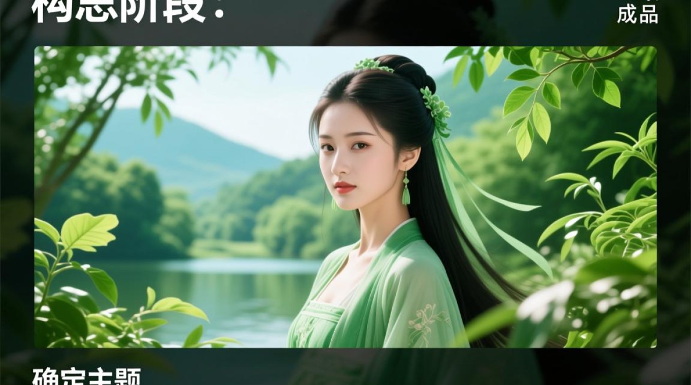 如何巧妙剪辑青绿美人视频，打造清新自然视觉体验？-图2