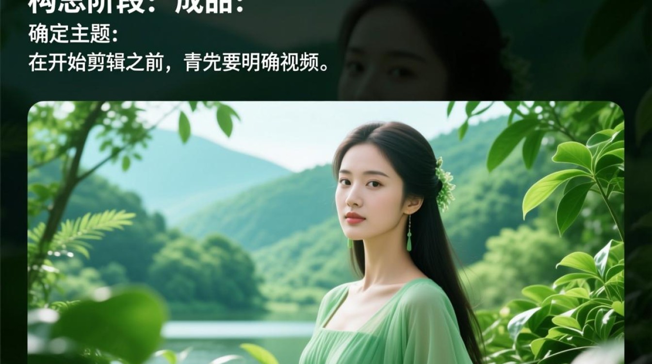 如何巧妙剪辑青绿美人视频，打造清新自然视觉体验？-图3
