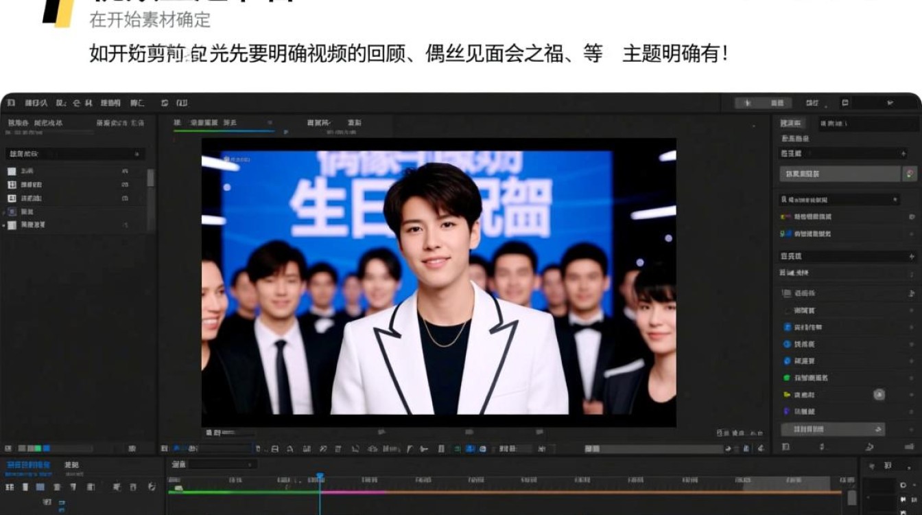如何巧妙剪辑追星周年纪念视频，捕捉星辉与回忆？-图3