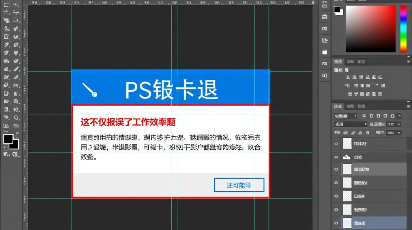 ps报错卡退软件频繁崩溃，用户困惑，为何无法正常使用？-图2