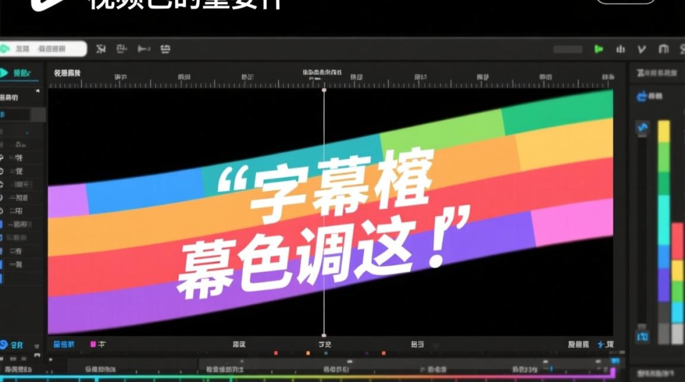 如何精确调整视频字幕调色，使其与视频画面完美融合？-图1