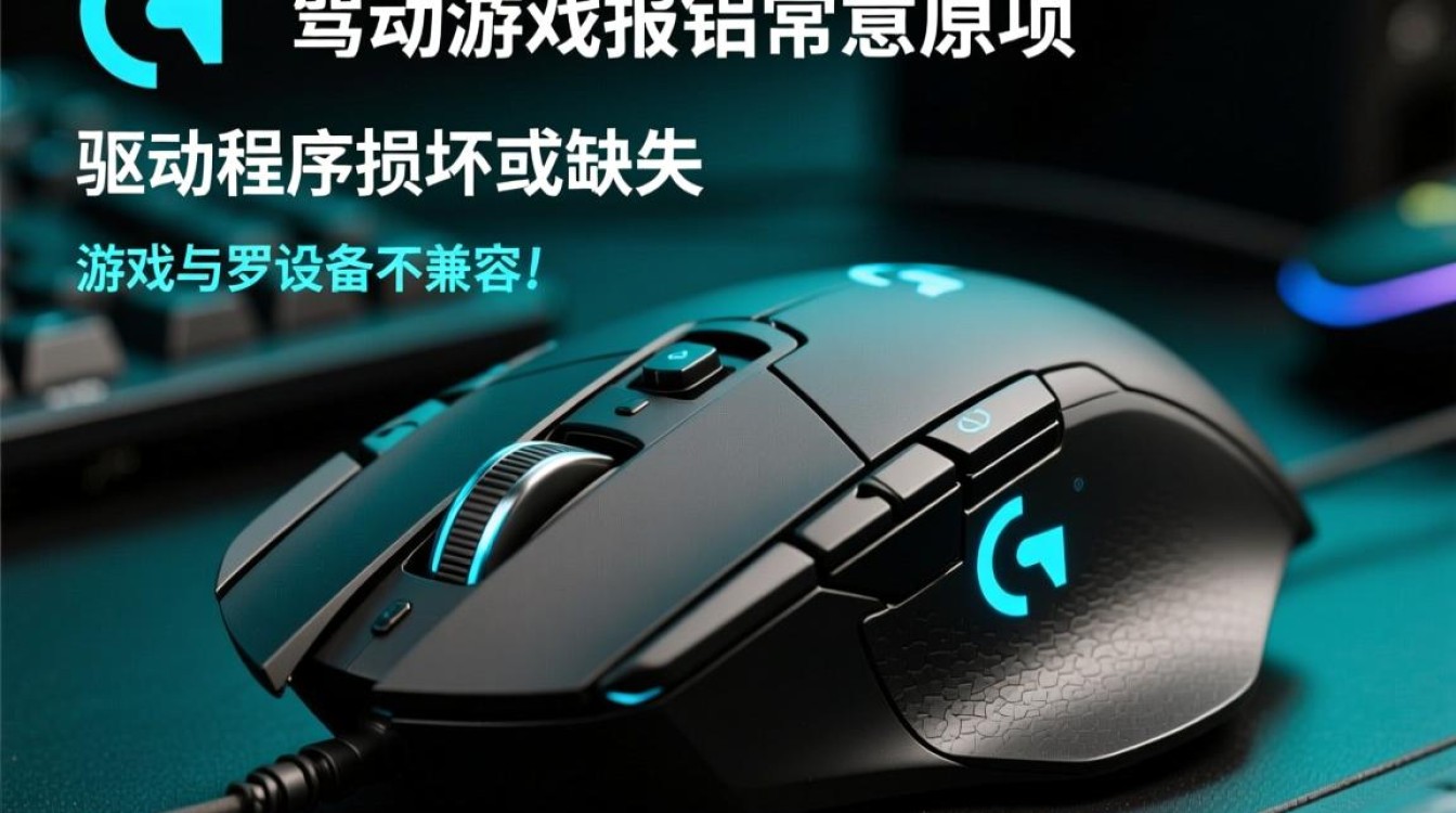 罗技驱动游戏报错怎么办？解决方法大揭秘！-图1
