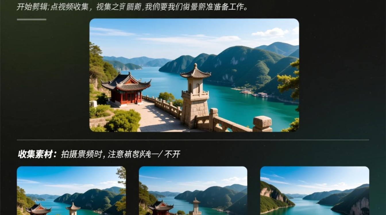 如何高效制作景点旅行视频剪辑教程详解？-图3