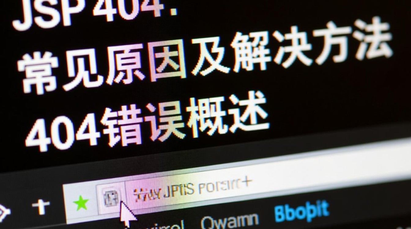 JSP页面访问报错404，常见原因及解决方案全解析？-图3