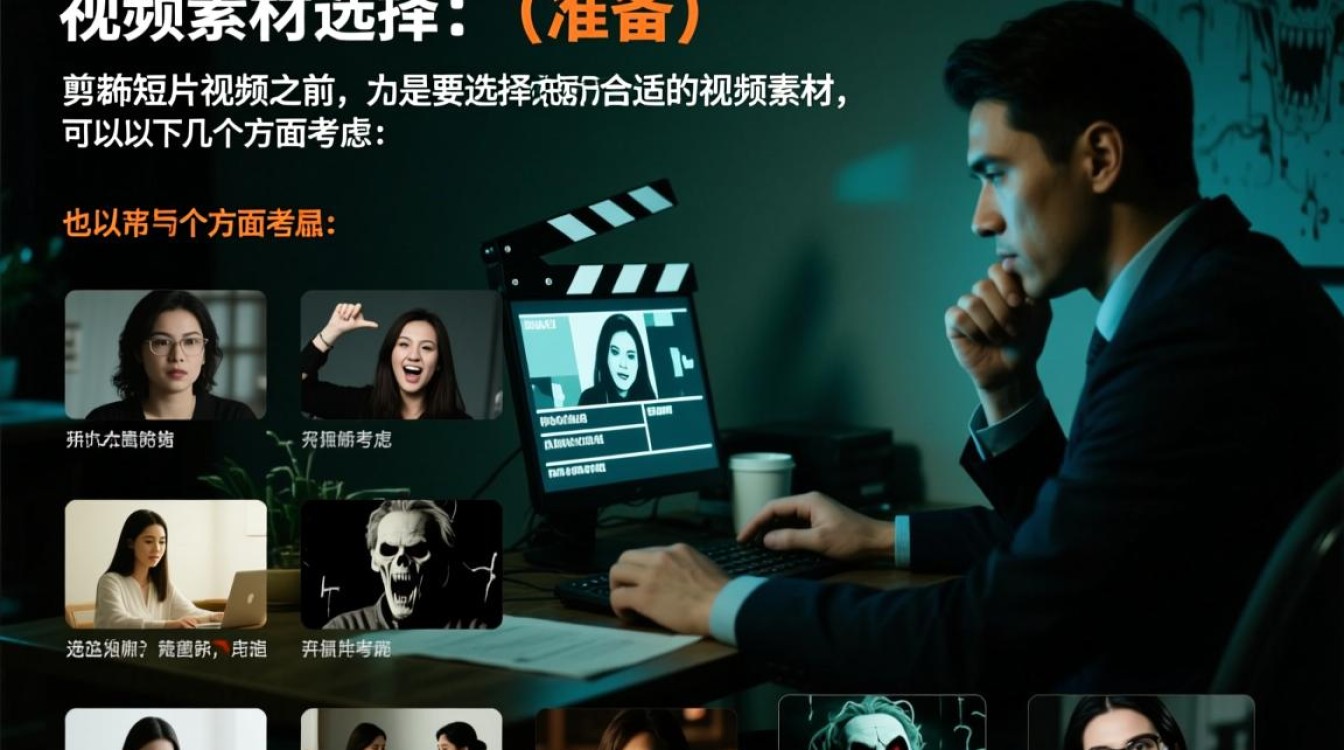 如何巧妙剪辑打造令人毛骨悚然的恐怖短片视频技巧解析？-图1