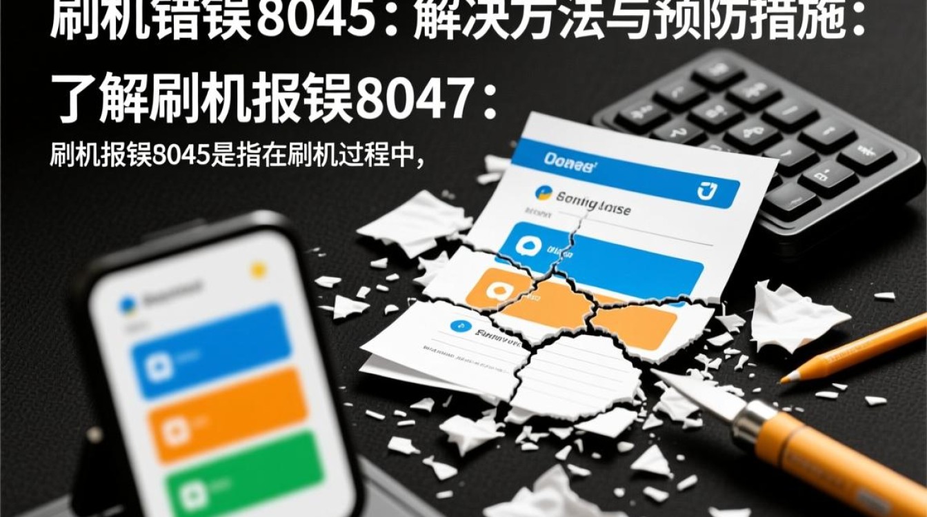 刷机报错8045究竟是什么原因导致的？解决办法大揭秘！-图3