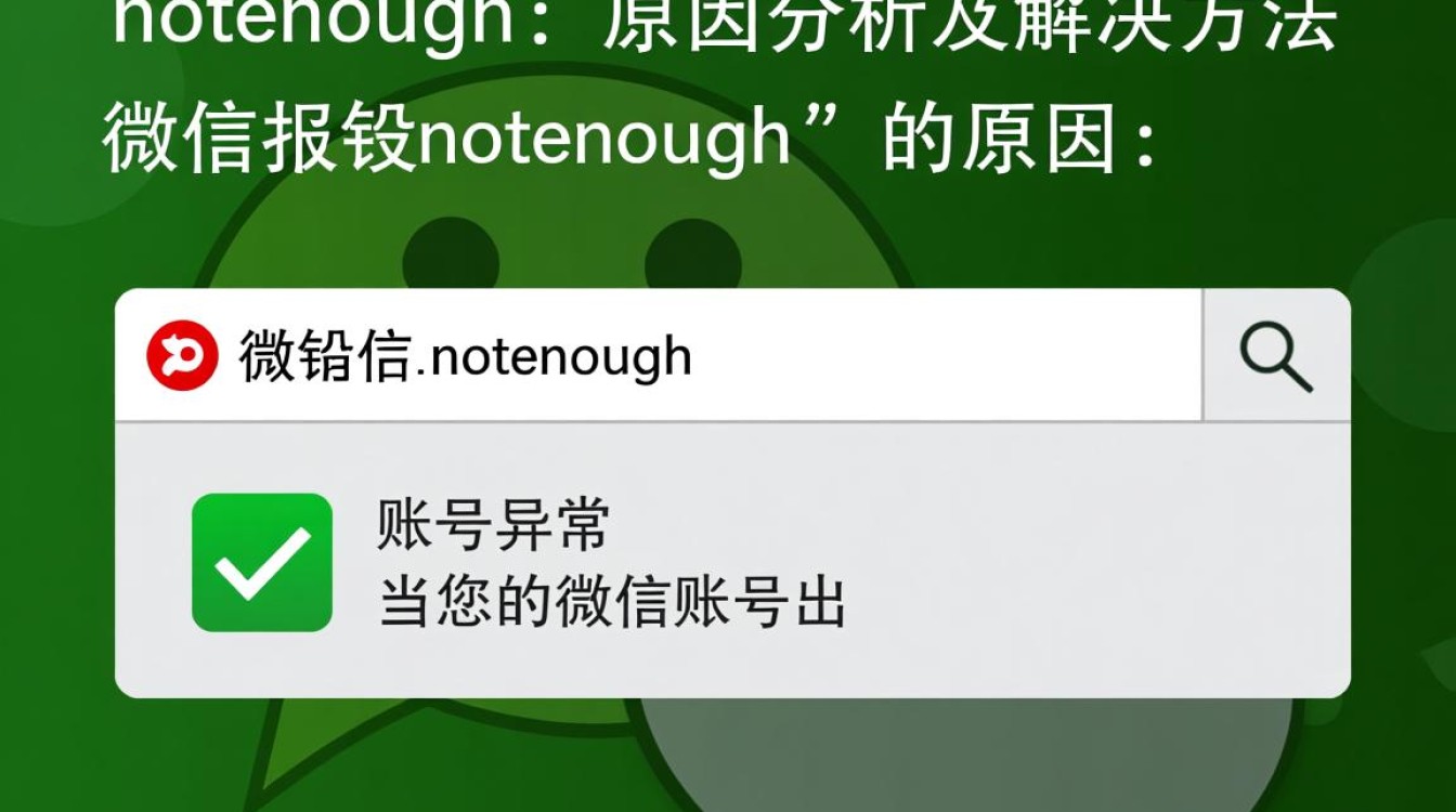 微信报错notenough是什么意思？解决方法大揭秘！-图2