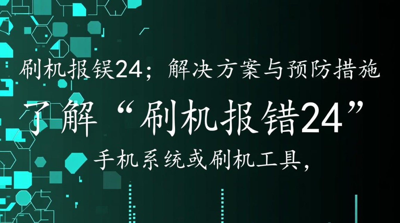 刷机报错24背后原因及解决方法揭秘，为何屡屡出现？-图1