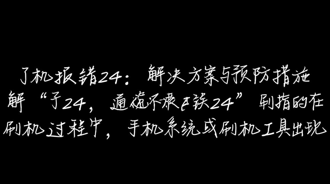 刷机报错24背后原因及解决方法揭秘，为何屡屡出现？-图3