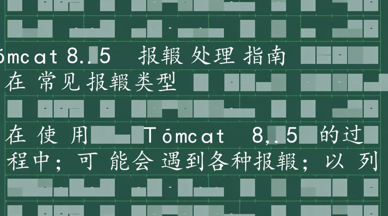 Tomcat 8.5版本运行时频繁报错，原因排查与解决方法揭秘？-图3