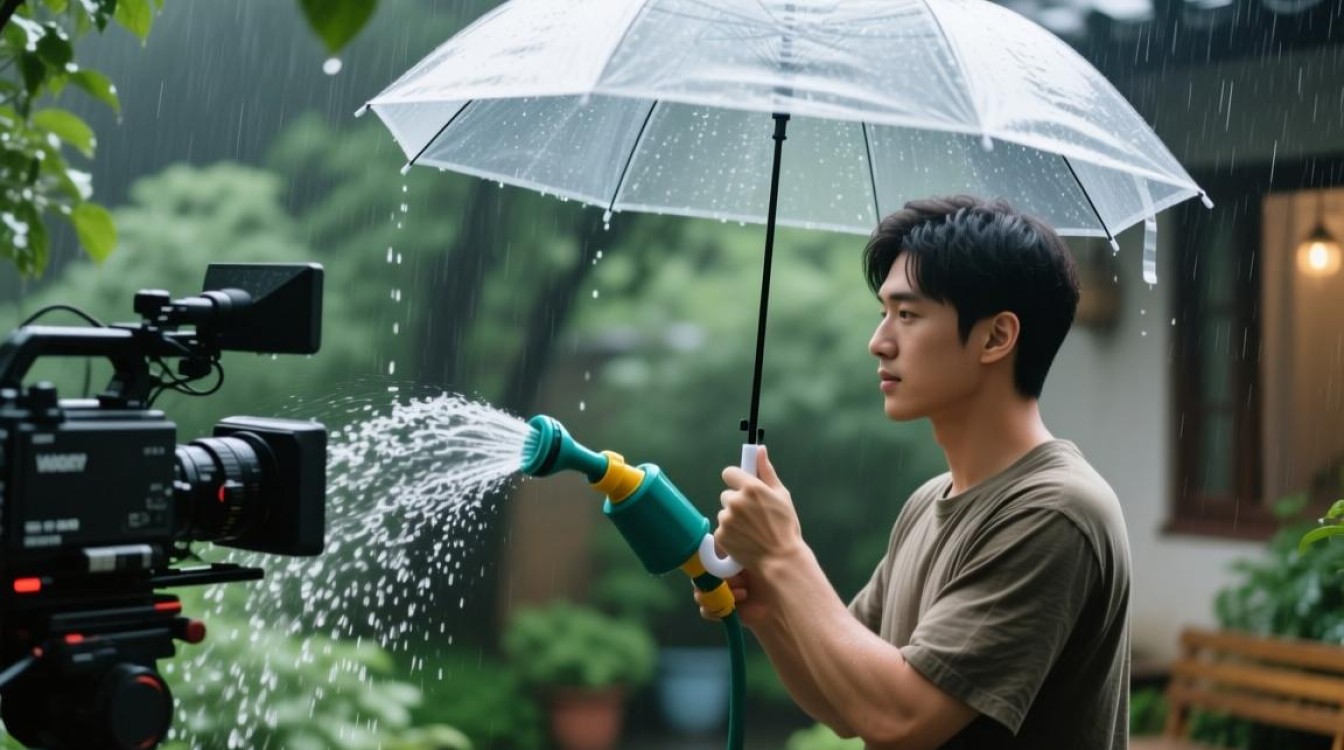 如何巧妙剪辑浇水打伞视频?30秒教程揭秘技巧!-图2 如何巧妙剪辑浇水打伞视频?30秒教程揭秘技巧!-图2