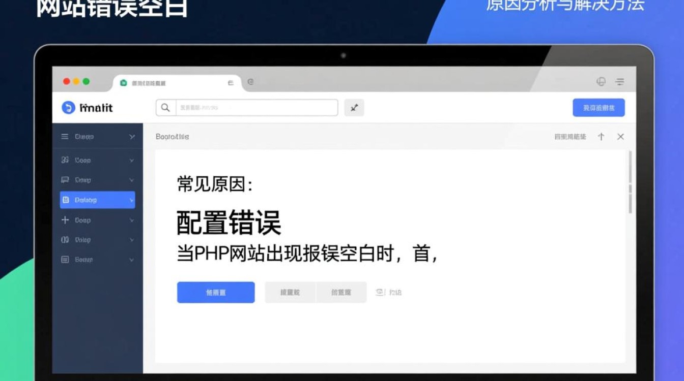 为什么我的PHP网站总是出现报错空白，无法找到解决方案？-图1