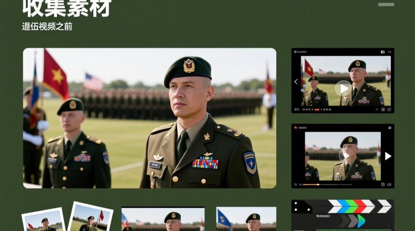 退伍视频剪辑技巧，如何制作专业感人的退伍纪念视频？-图1