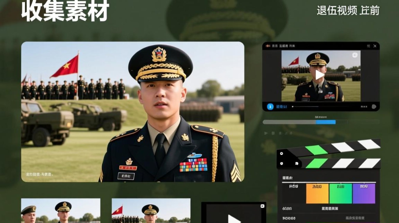 退伍视频剪辑技巧，如何制作专业感人的退伍纪念视频？-图2