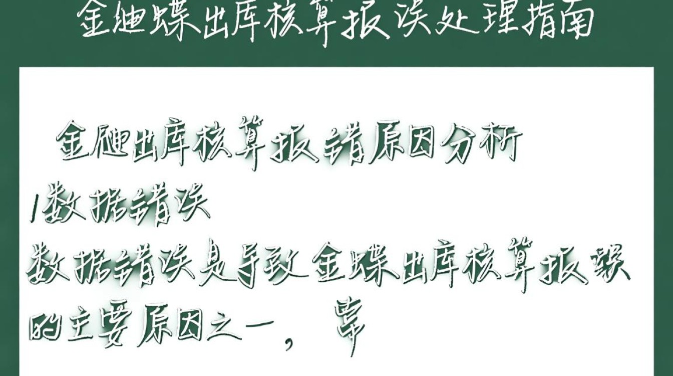 金蝶出库核算报错频发？原因分析及解决对策有哪些？-图3