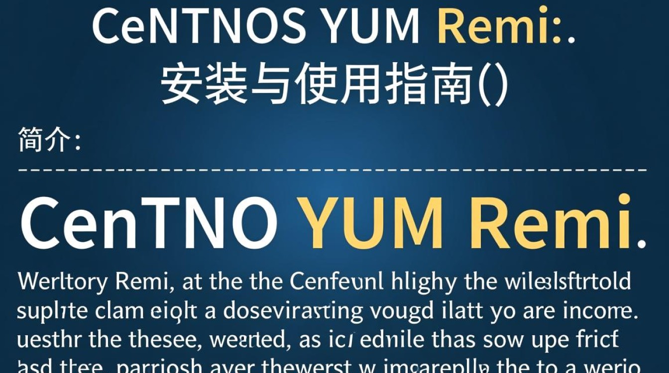 CentOS yum remi 是什么？在安装过程中有哪些常见问题及解决方法？-图3