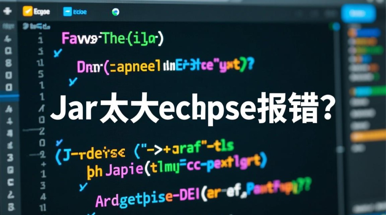 Jar文件过大导致Eclipse报错，如何解决这一难题？-图2