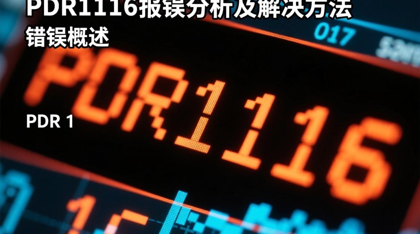 pdr1116报错究竟是什么原因导致的，如何解决？-图1
