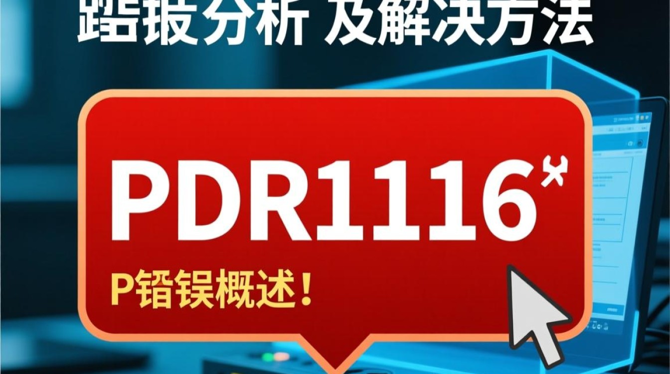 pdr1116报错究竟是什么原因导致的，如何解决？-图3