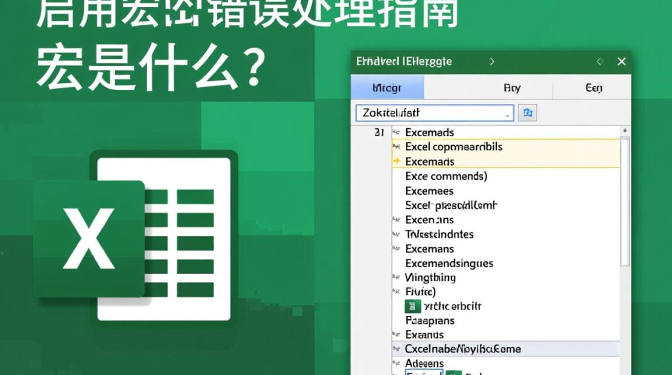 Excel启用宏时频繁报错,究竟是什么原因导致宏功能无法正常使用?-图2 Excel启用宏时频繁报错,究竟是什么原因导致宏功能无法正常使用?-图2