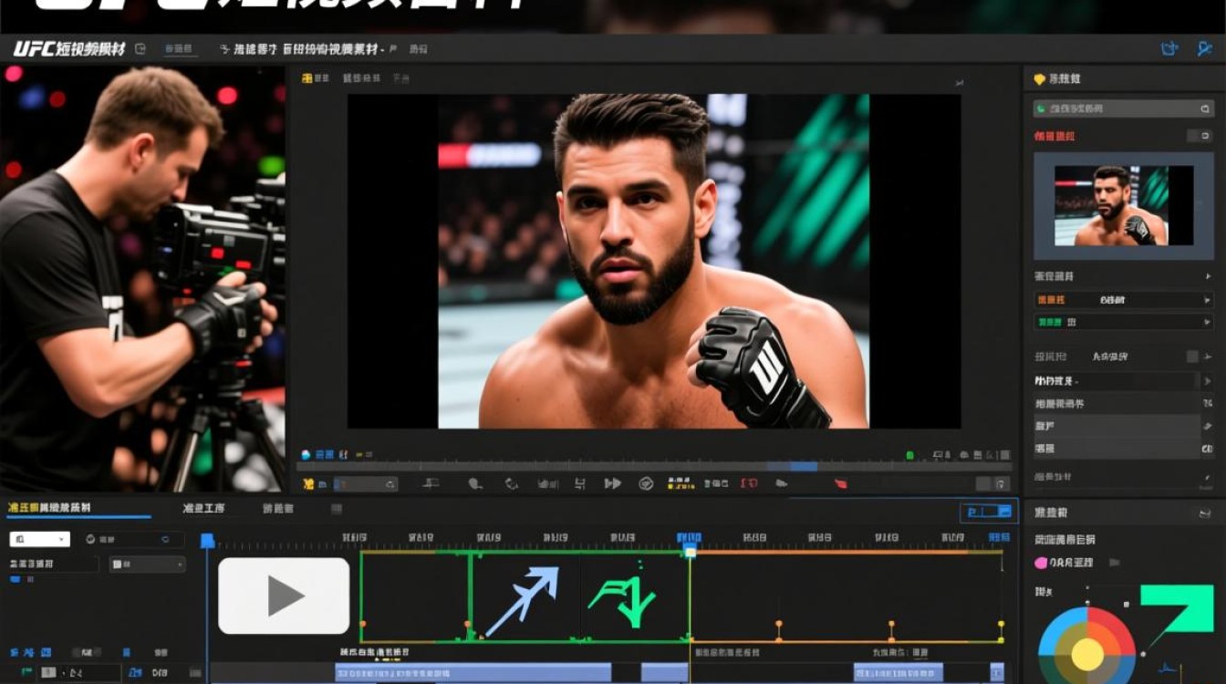 如何高效制作引人入胜的UFC比赛精彩片段短视频？-图2